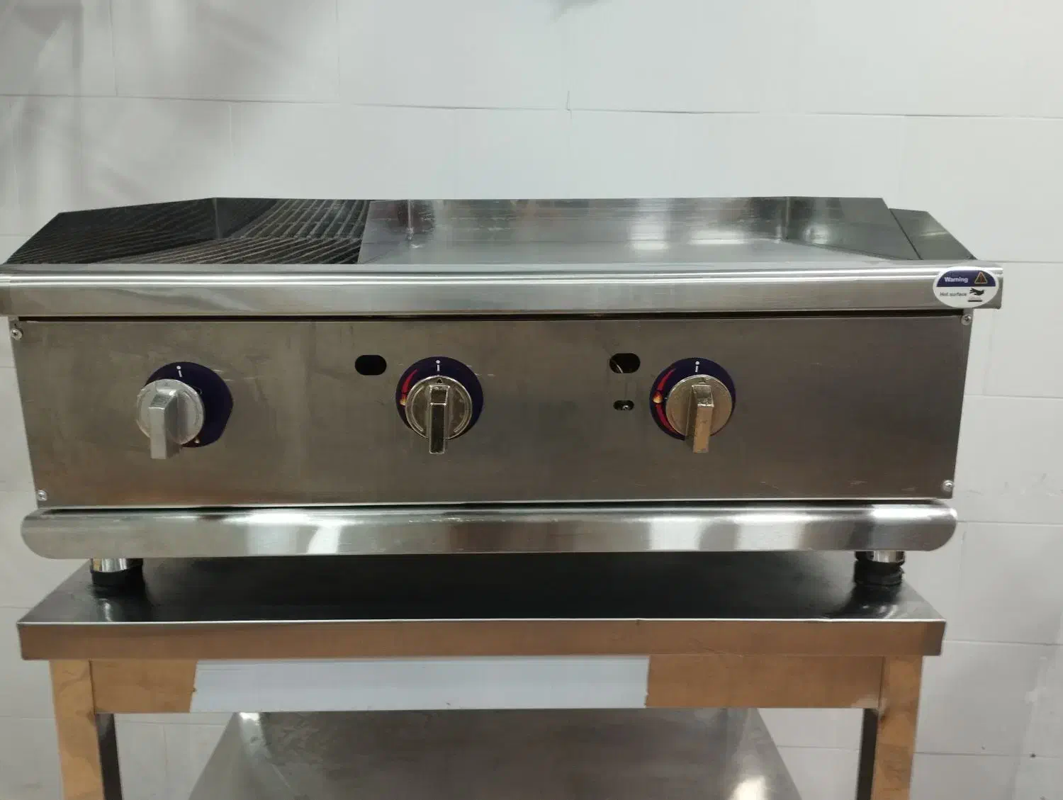 گریل مرکب نود سانت سی ذغالی شصت روغنی|اجاق گاز و لوازم برقی پخت‌وپز|مهاباد (آذربایجان غربی), |دیوار