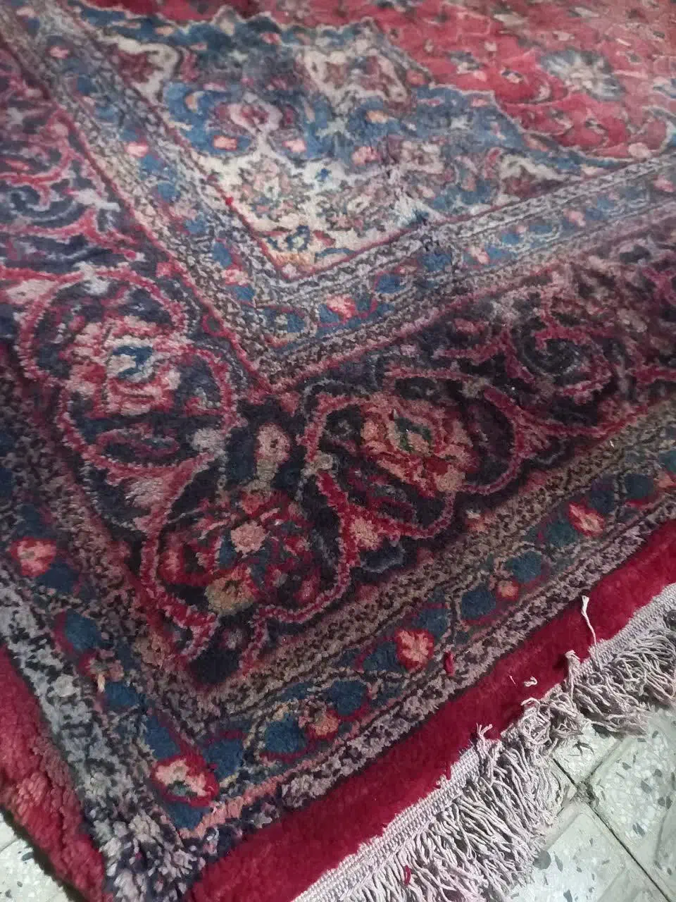 فرش ۱۲متری دستباف|فرش|اراک, |دیوار