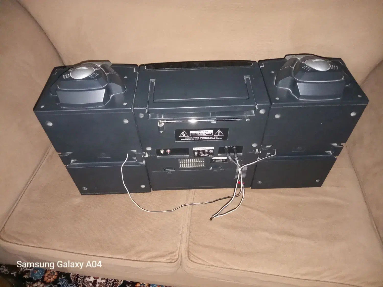 رادیو ظبط پاناسیونیک|سیستم صوتی خانگی|نجف‌آباد, امیرآباد|دیوار