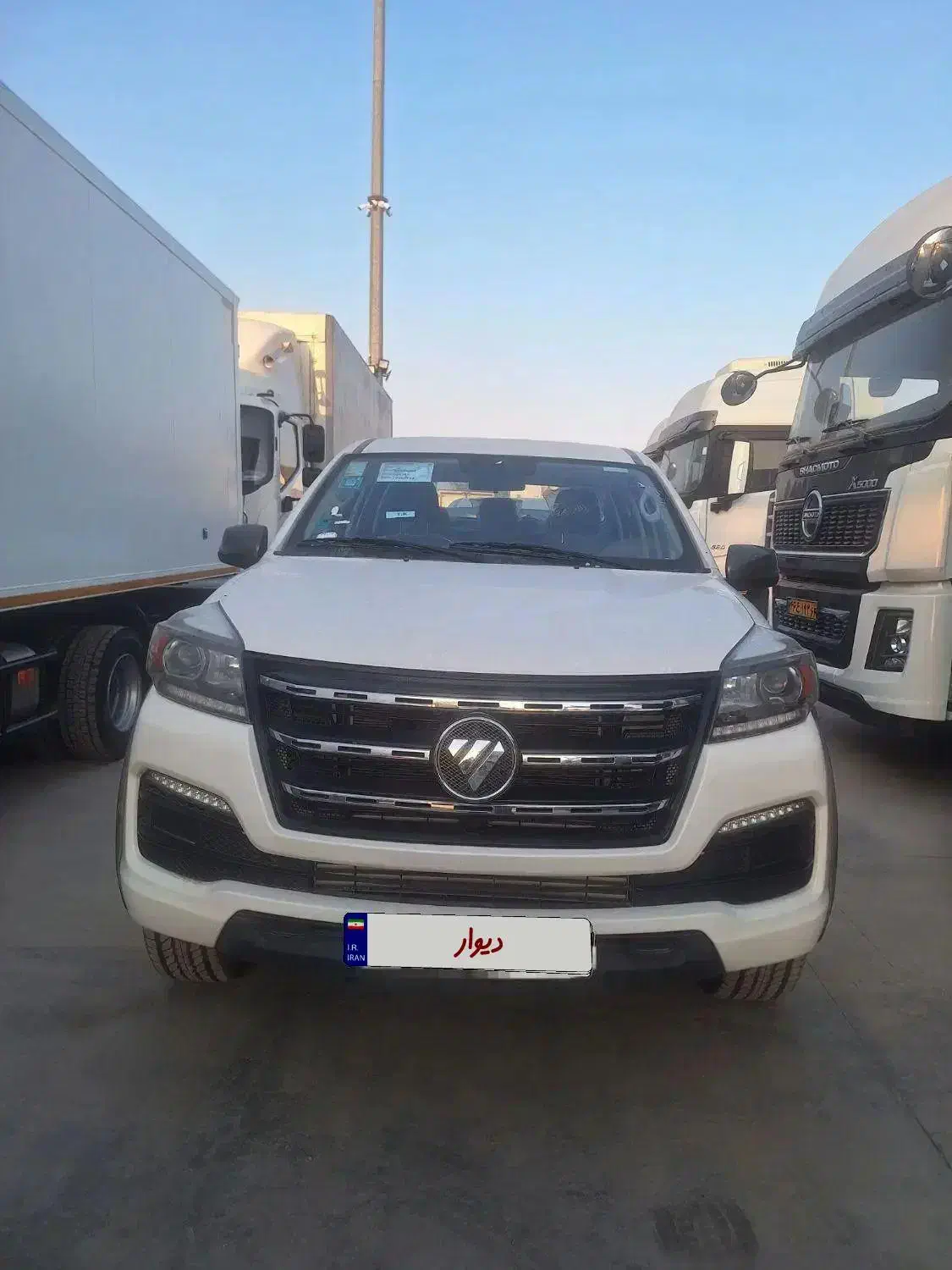 فوتون پیکاپ دیزل مدل ۴۰۳|خودرو سواری و وانت|اسلام‌شهر, ملک‌آباد|دیوار