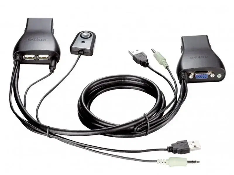 DLINK KVM222 KVM Switch|قطعات و لوازم جانبی رایانه|سنندج, |دیوار