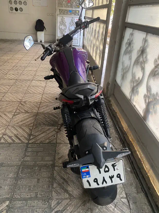 زونتس v249 بنفش در حد نو|موتورسیکلت|تهران, دزاشیب|دیوار