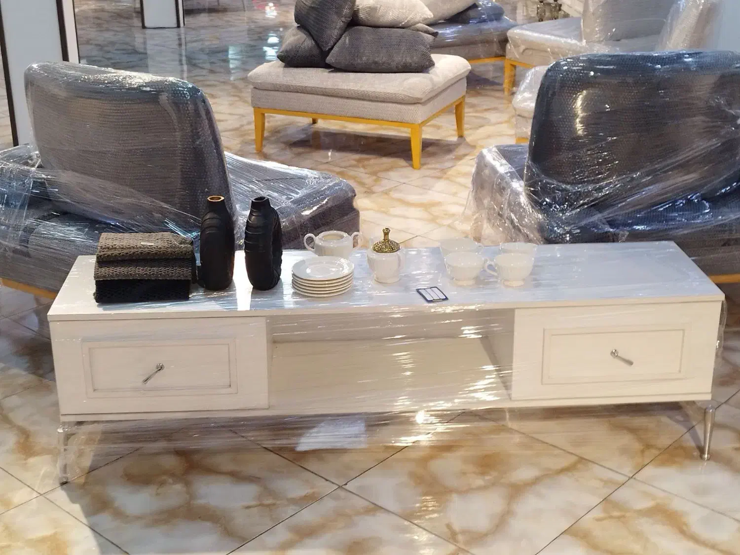 میز توی واینه کنسول|بوفه، ویترین، کنسول|ملارد, |دیوار