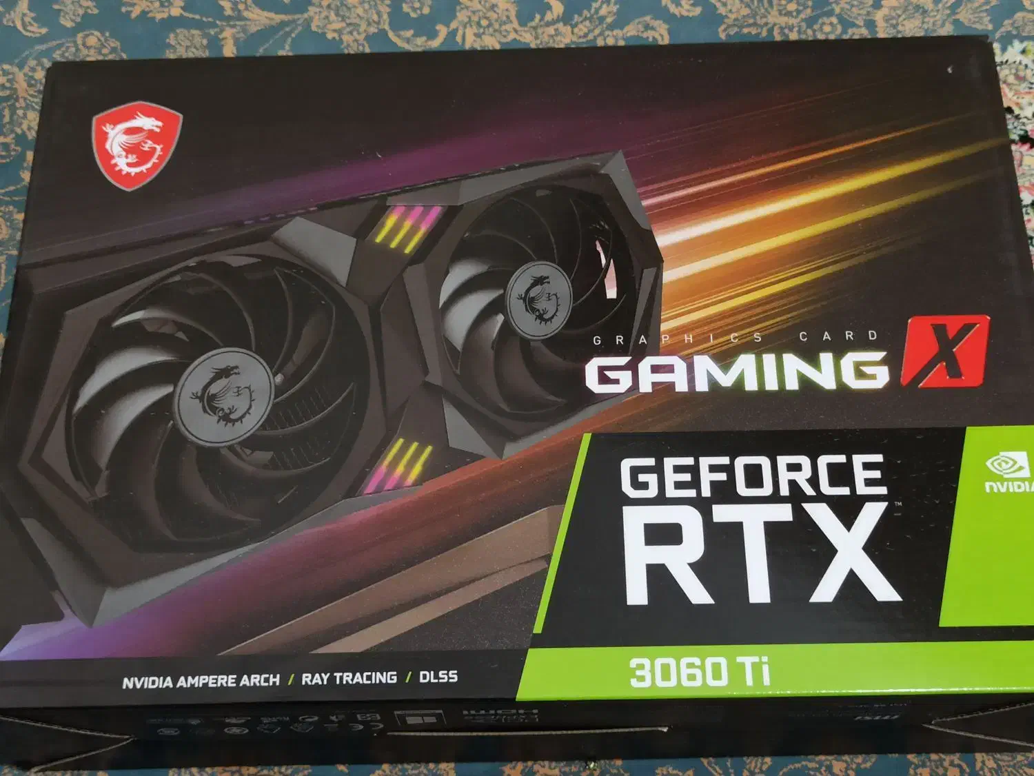 گرافیک 3060ti gaming x دو‌فنه|قطعات و لوازم جانبی رایانه|قم, پردیسان|دیوار