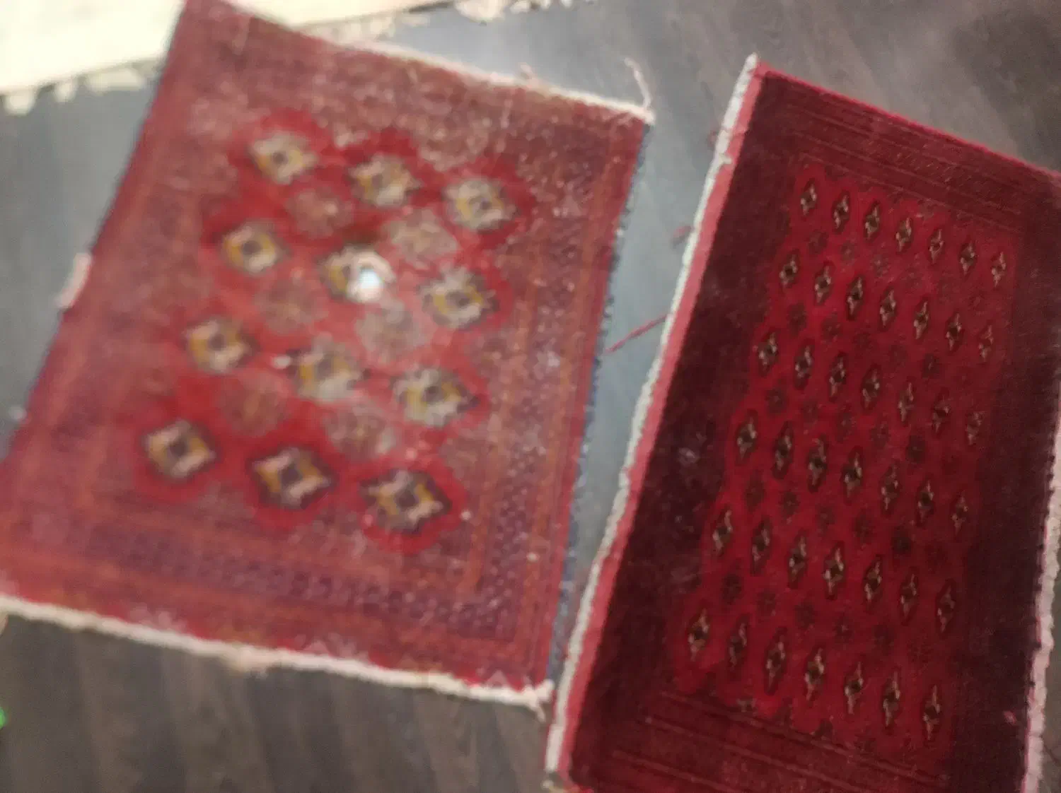 یک جفت قالیچه دستبافت ترکمن وگبه|فرش|پرند, فاز ۵|دیوار