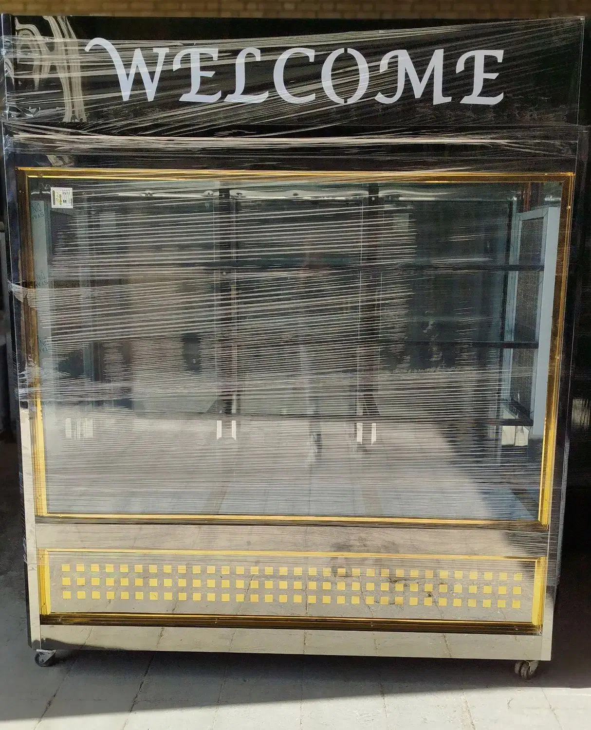 یخچال ویترینی/استیل/دوطرف نما/مرغی/فروشگاه|فروشگاه و مغازه|اصفهان, درب کوشک|دیوار