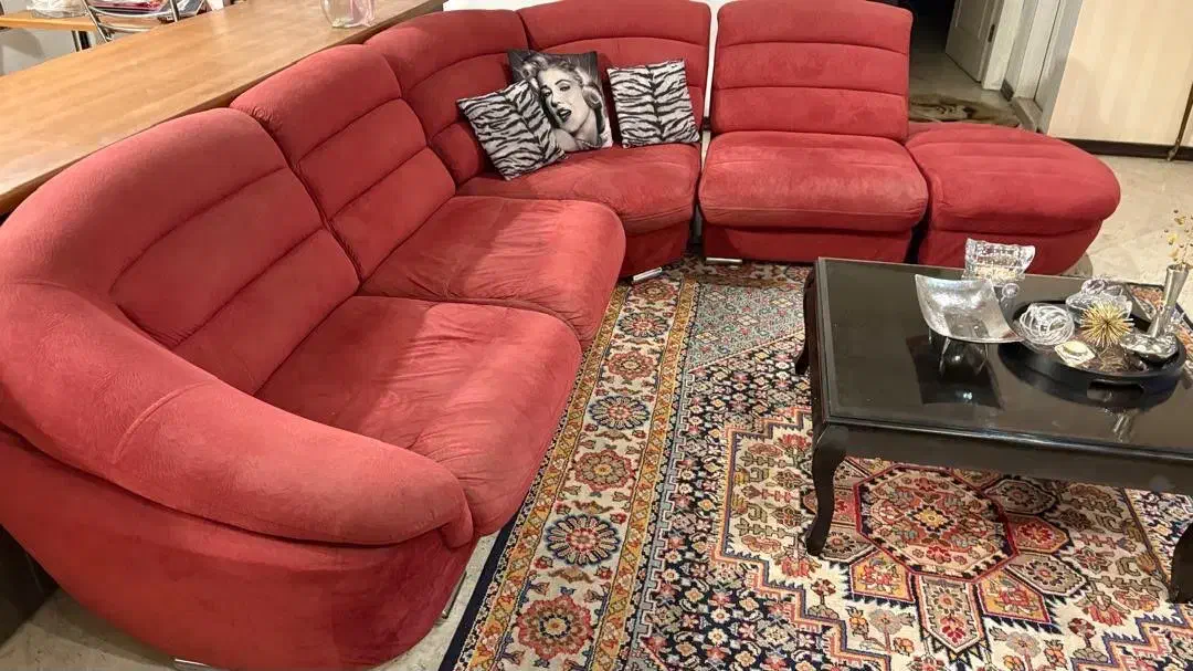 کاناپه ۵ نفره L|مبلمان خانگی و میز عسلی|تهران, جردن|دیوار