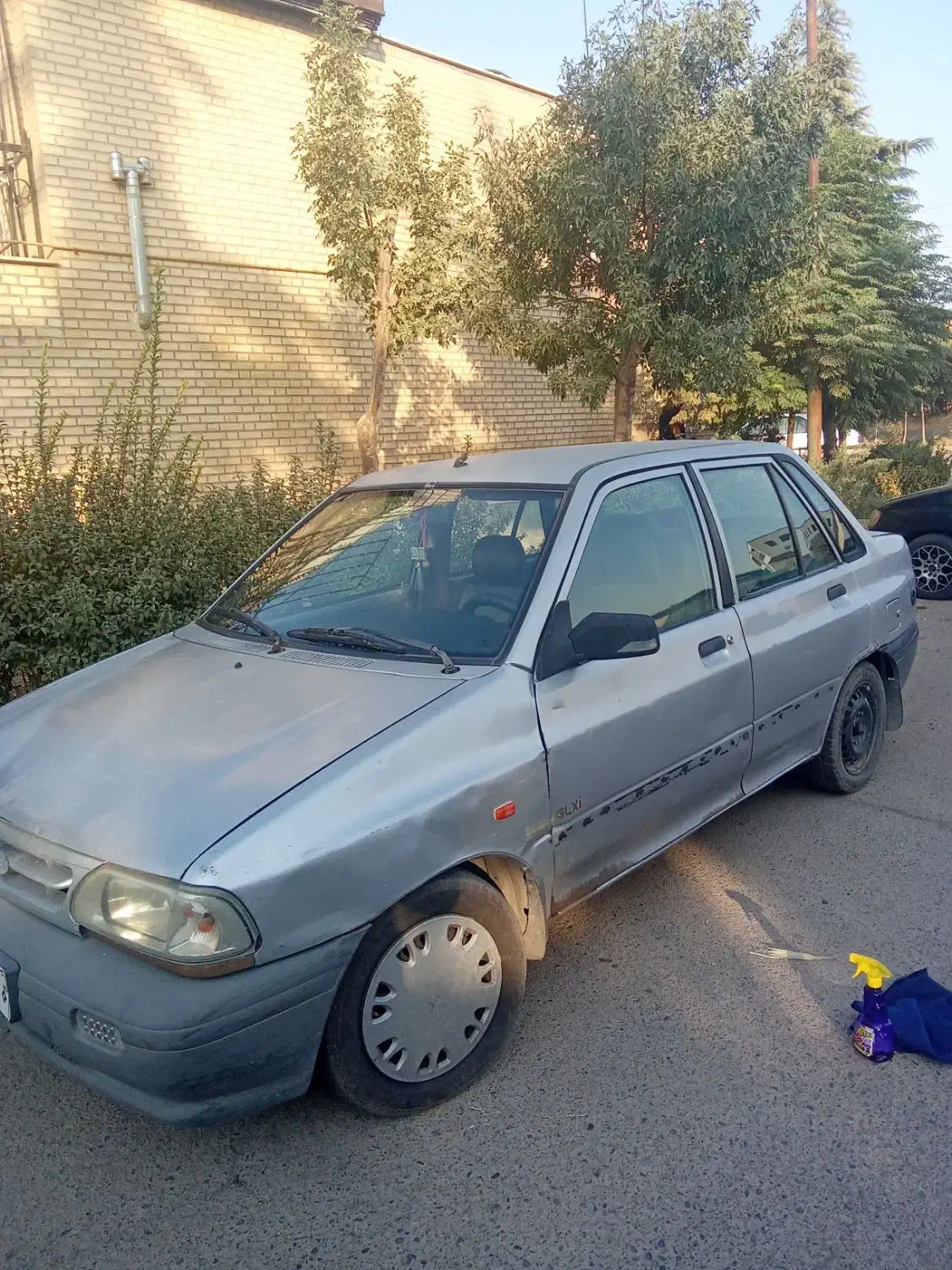 ماشین پراید نقره ای مدل 86 دوگانه سوز|خودرو سواری و وانت|هشتگرد, قاسم آباد بزرگ|دیوار