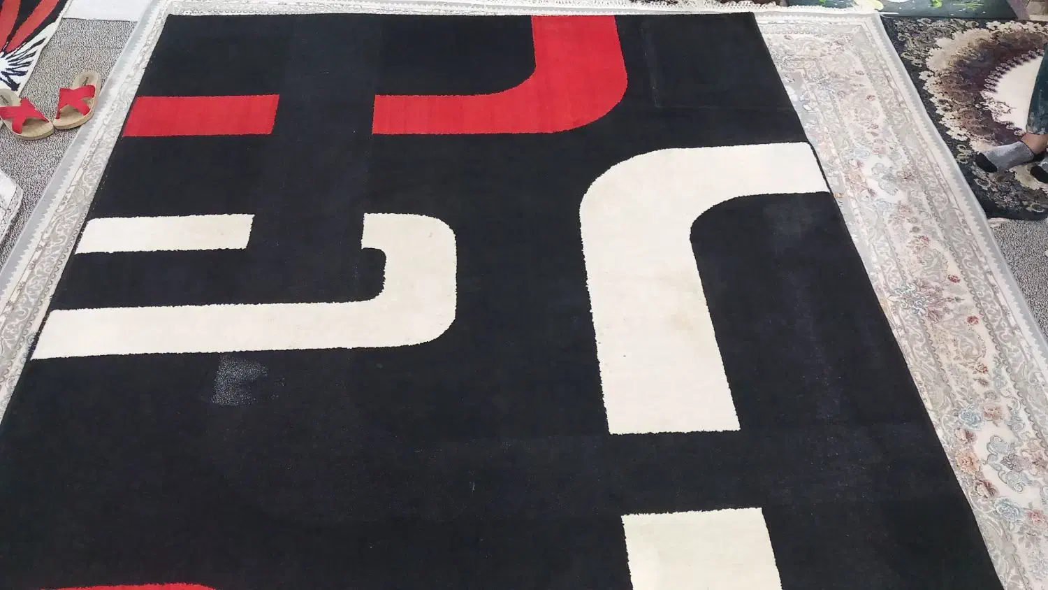 قالی|فرش|مسجد سلیمان, |دیوار