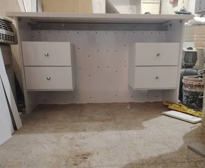 میز کار تمام ام دی اف تازه ساخت|میز تحریر و کامپیوتر|زرقان, |دیوار