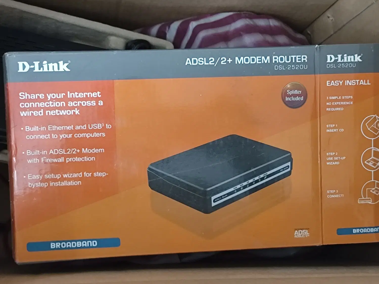 مودم ADSL بدون وای فای دی لینک|مودم و تجهیزات شبکه|تهران, امیریه|دیوار