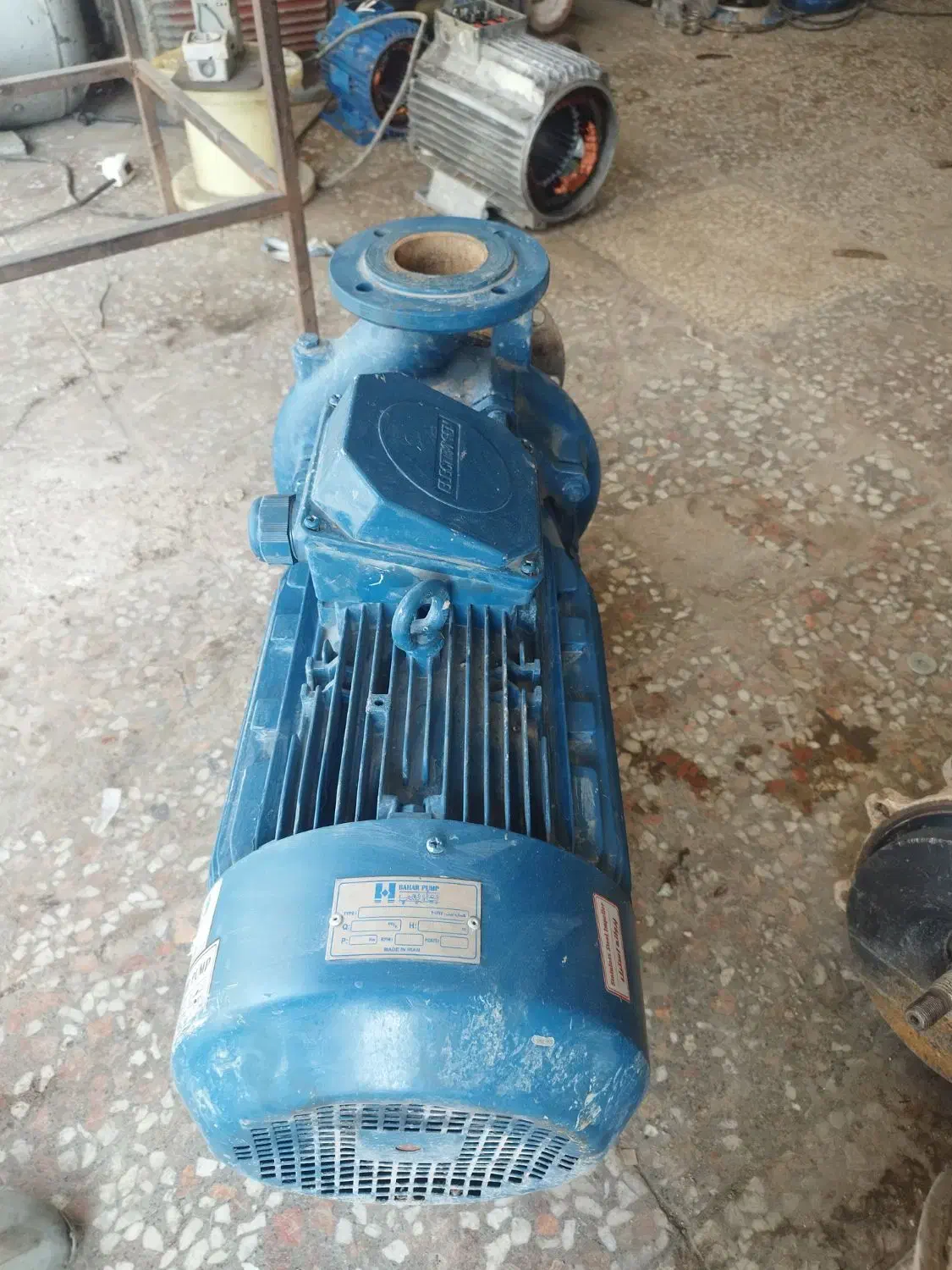 پمپ الکتروژن 10اسب 3000دور سه فاز|ماشین‌آلات صنعتی|مرودشت, مختارآباد|دیوار