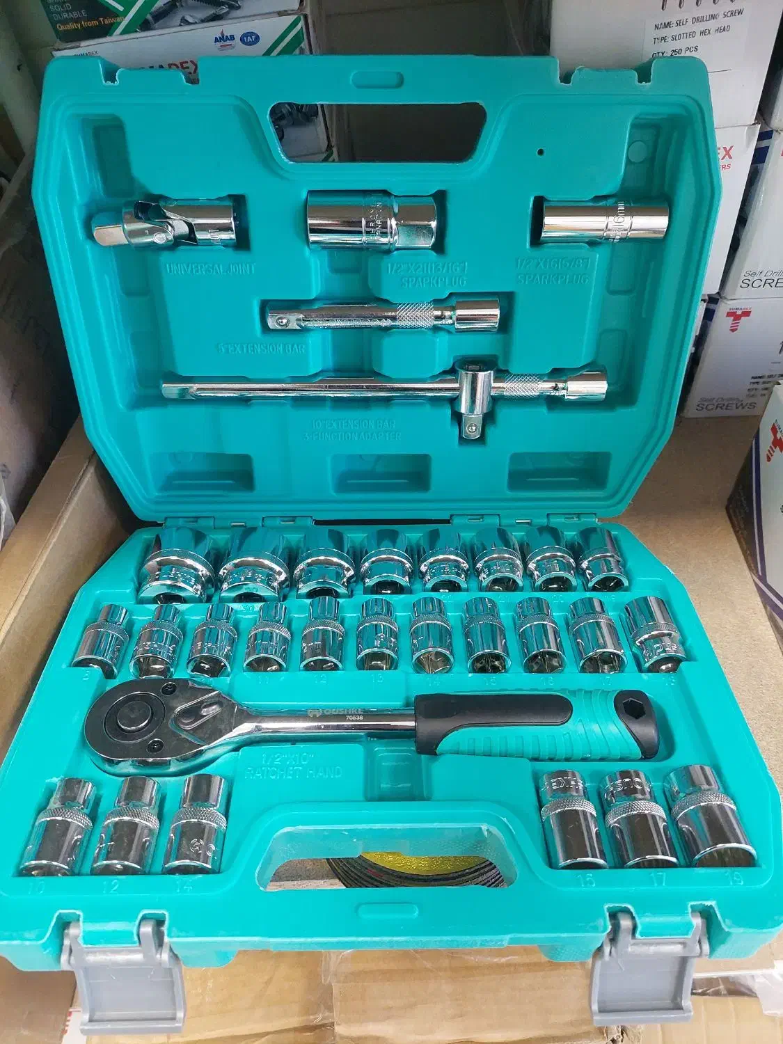 جعبه بکس ۳۲ پارچه و ۳۶ پارچه|ابزارآلات|دهاقان, |دیوار