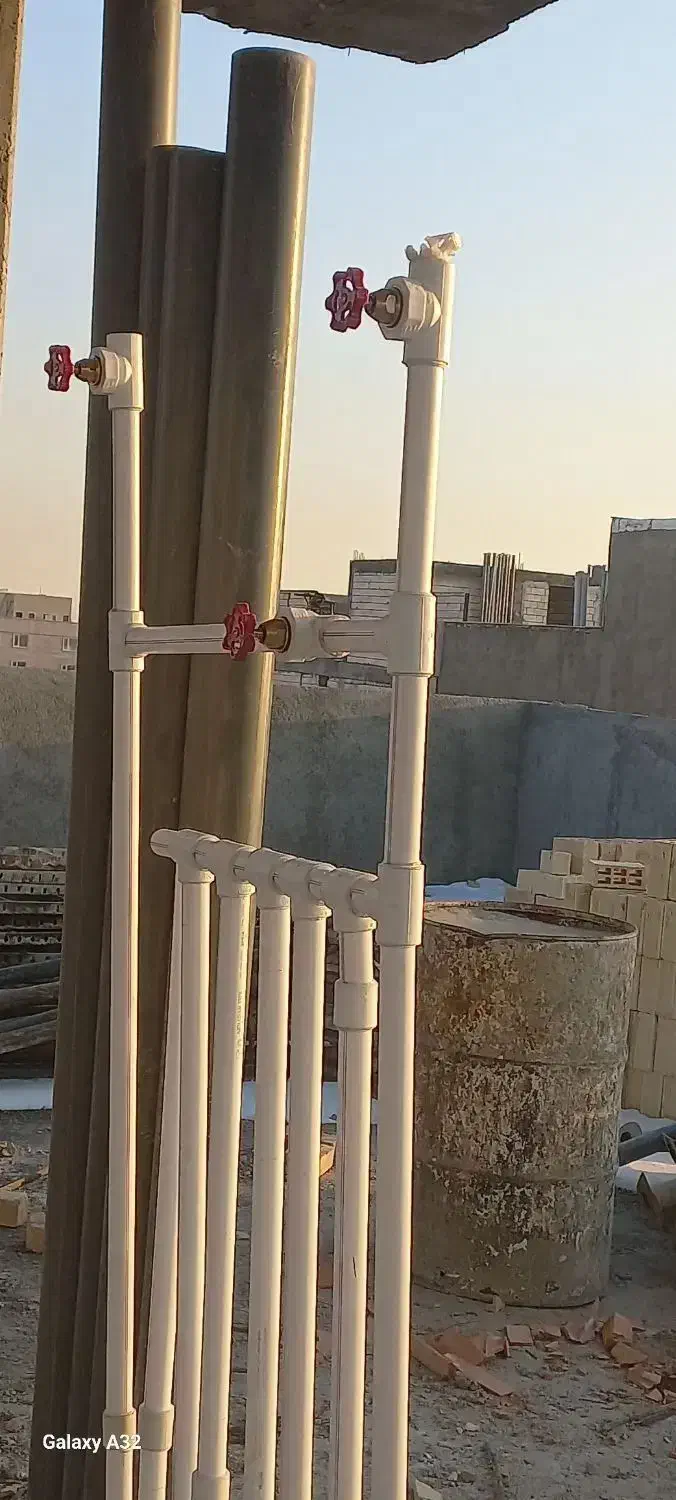 لوله کشی وخورده کاری سردوگرم وفاضلاب وپنچ لایه نصب|خدمات پیشه و مهارت|نسیمشهر, |دیوار