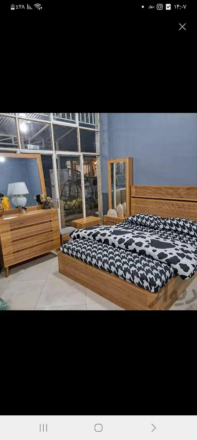 تخت کمد تشک|تخت و سرویس خواب|شاهرود, |دیوار