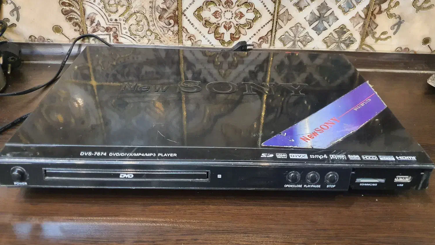 دی وی دی اصل سونی فلش خور|پخش‌کننده DVD و ویدیو|تهران, افسریه شمالی|دیوار