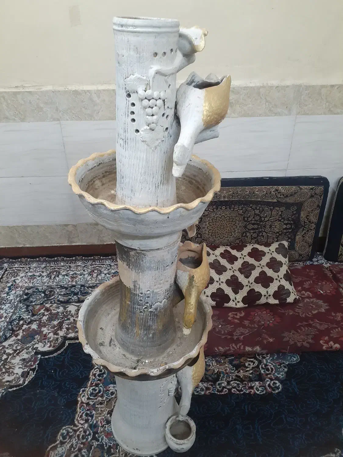 مجسمه آبشارتمیز سالم|مجسمه، تندیس، ماکت|اهواز, زندوکیلی|دیوار
