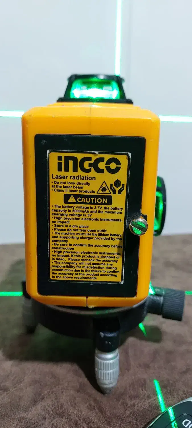 تراز لیزری سه‌ منبع نور INGCO|ابزارآلات|ارومیه, |دیوار