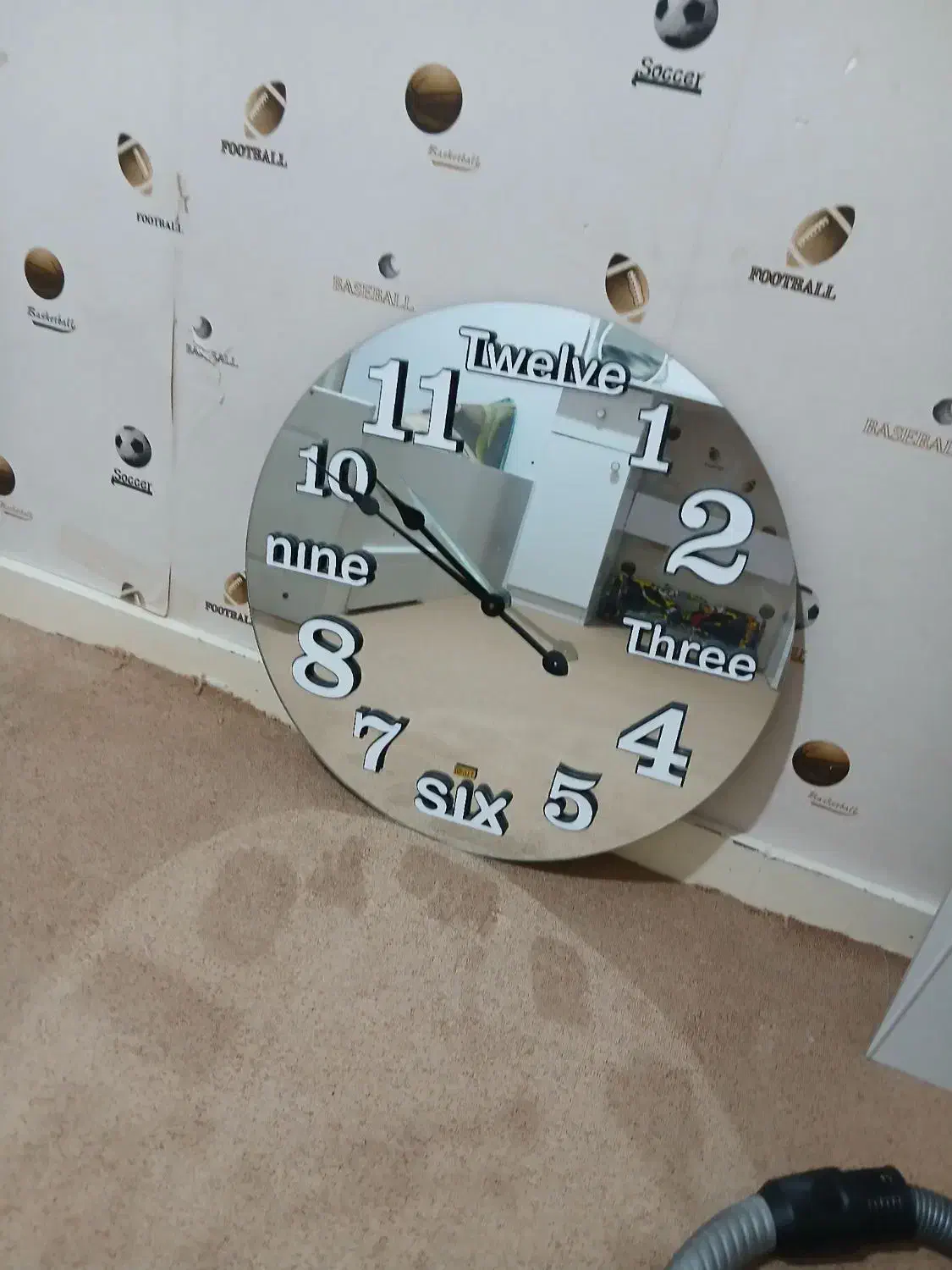 ساعت دیواری بزرگ|ساعت دیواری و تزئینی|اهواز, کوی سعدی|دیوار