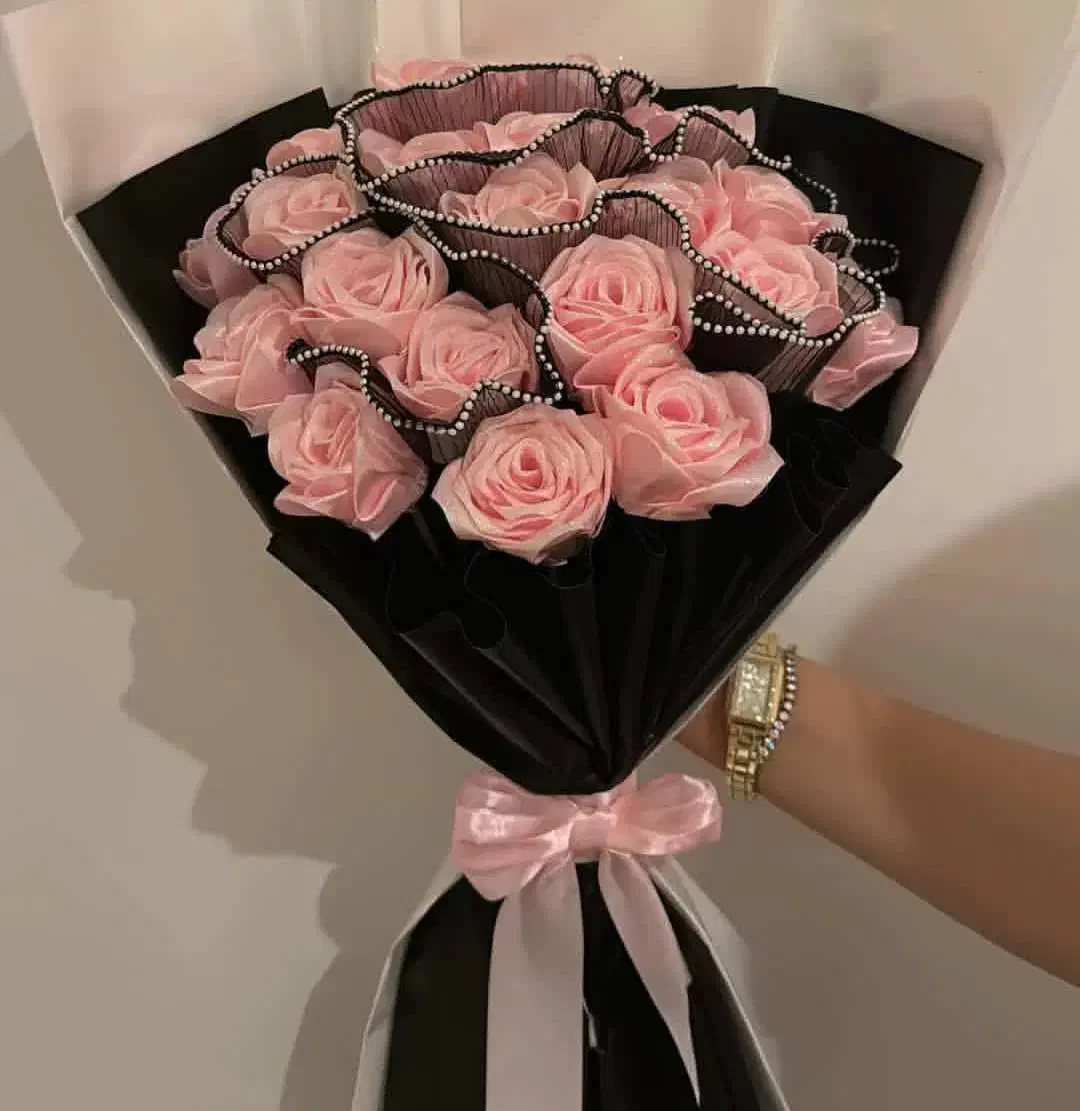 دسته گل رنگارنگ کادویی، گل روبانی فانتزی با عروسک|اسباب‌‌بازی|اردبیل, |دیوار