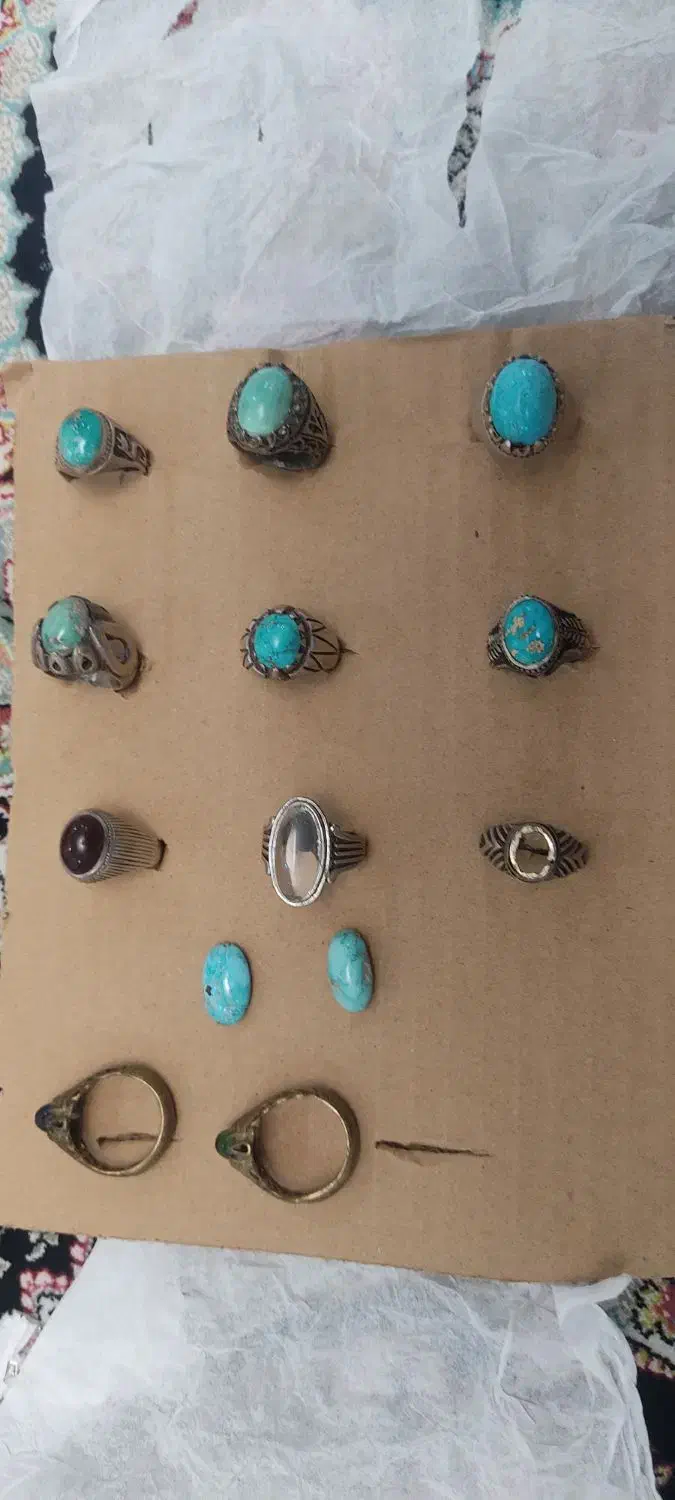 انگشتر فیروزه|جواهرات|گرمدره, |دیوار