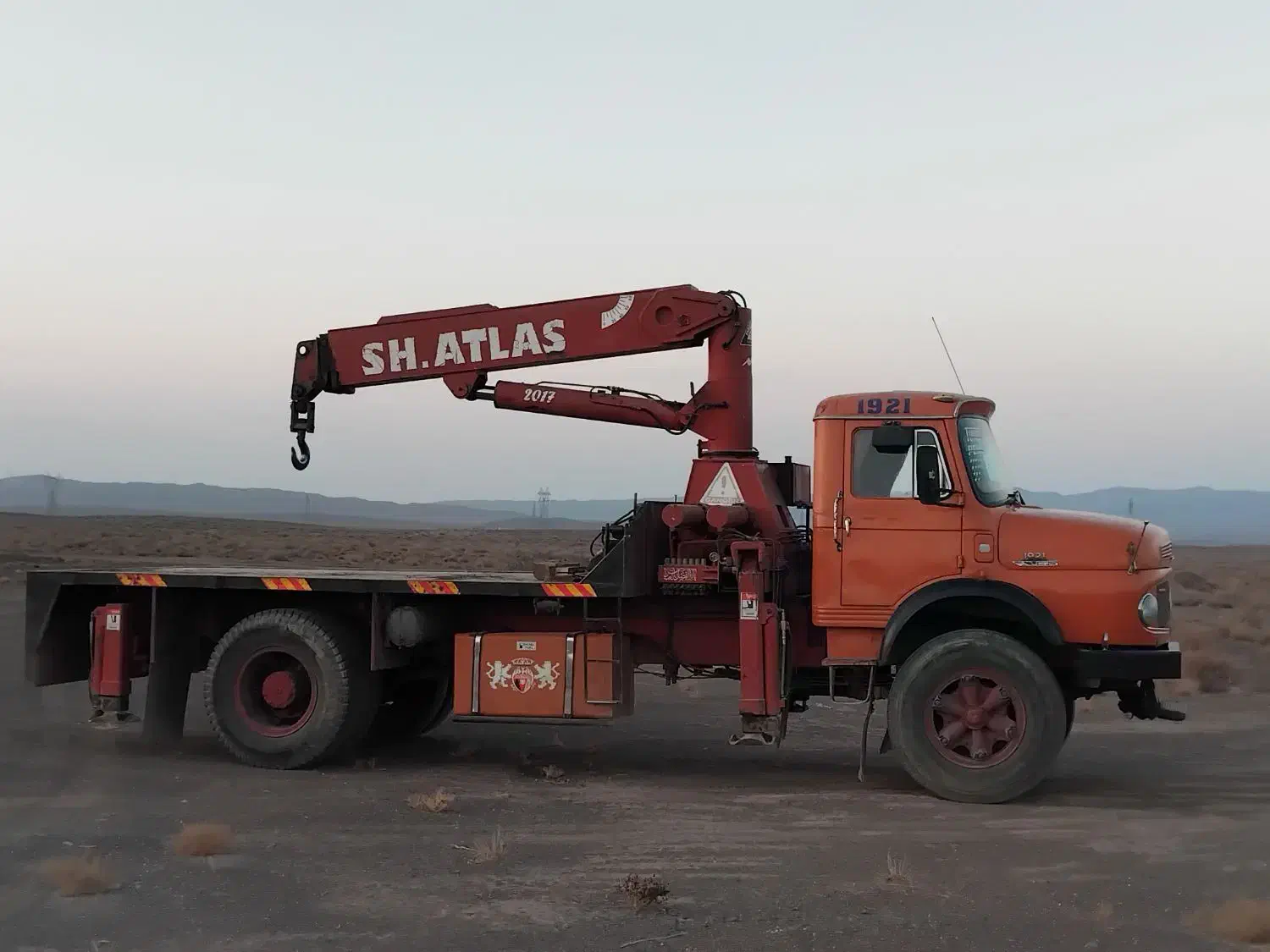 فروش کامیون بنز جرثقیل|خودرو سنگین|شاهرود, |دیوار