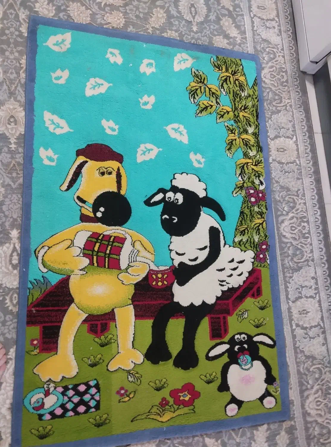 قالی کودک|فرش|سنندج, |دیوار