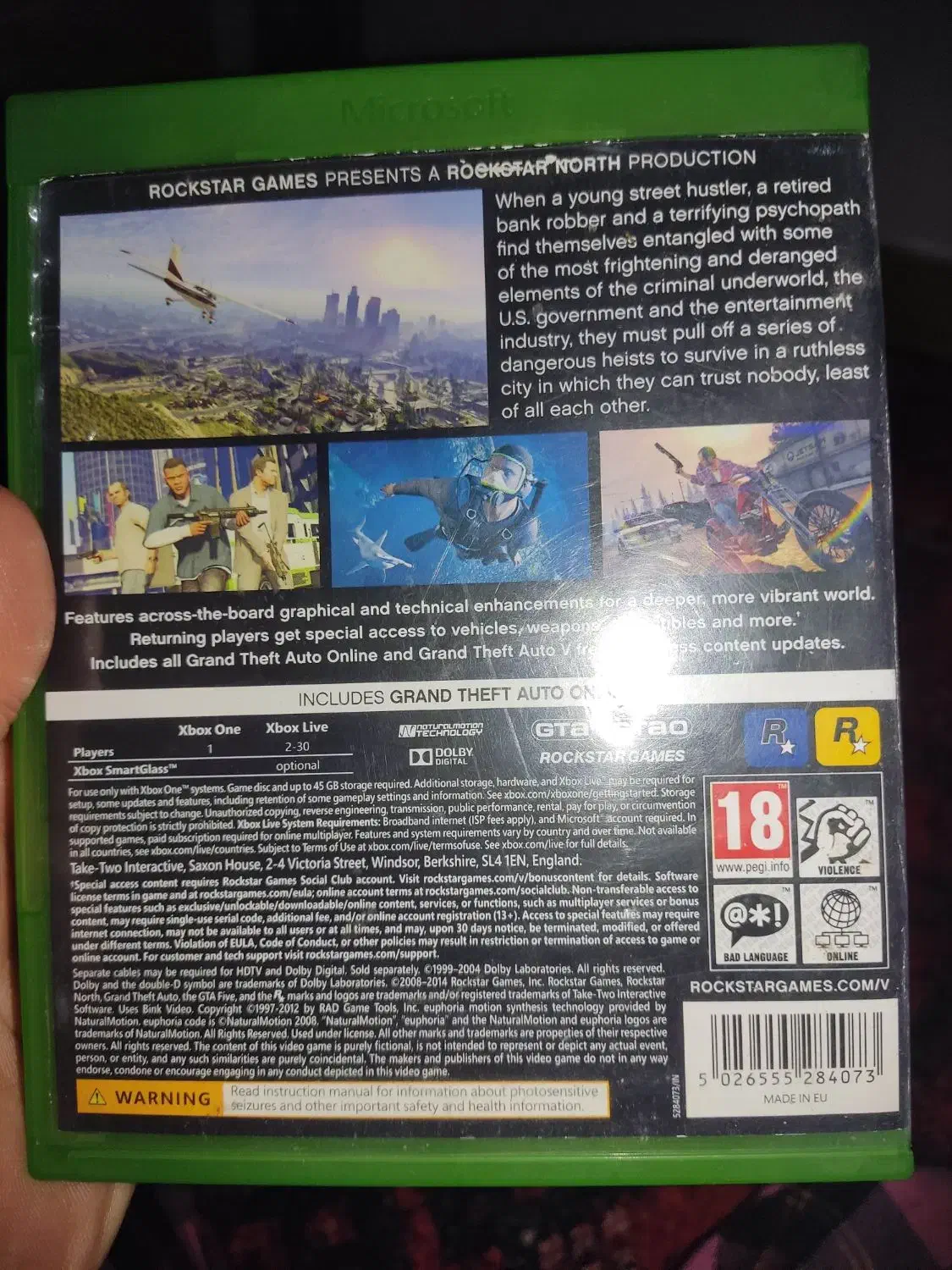 بازی GTA V برای Xbox one|کنسول، بازی ویدئویی و آنلاین|لاهیجان, شهید آوینی|دیوار