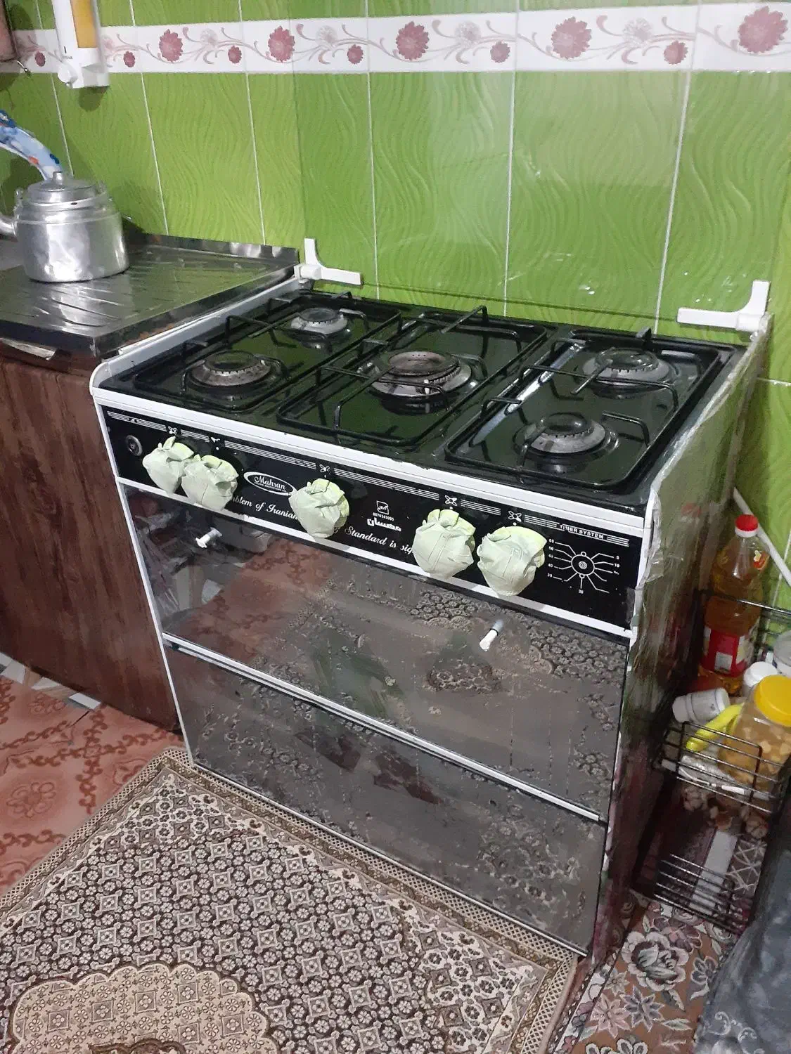 فروش گاز ۵ شعله|اجاق گاز و لوازم برقی پخت‌وپز|مینودشت, |دیوار