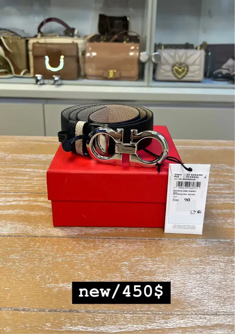 کمربنداصلSalvatore Ferragamoدوروبگ اصلی(قیمت ویژه)|کیف، کفش، کمربند|تهران, ونک|دیوار