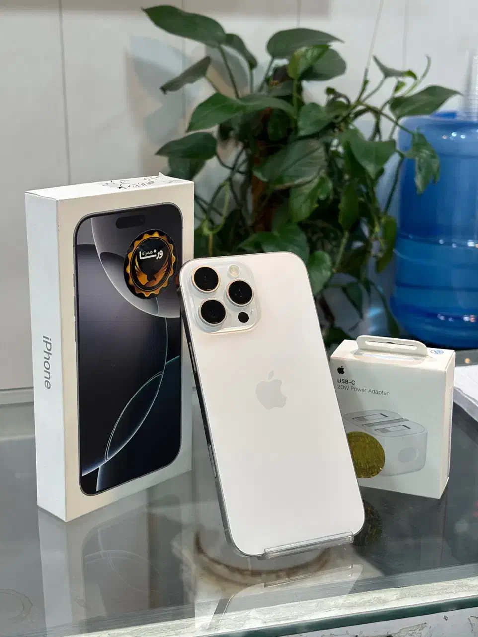 iPhone 16 Pro Max White Titanium|موبایل|کرج, گوهردشت|دیوار