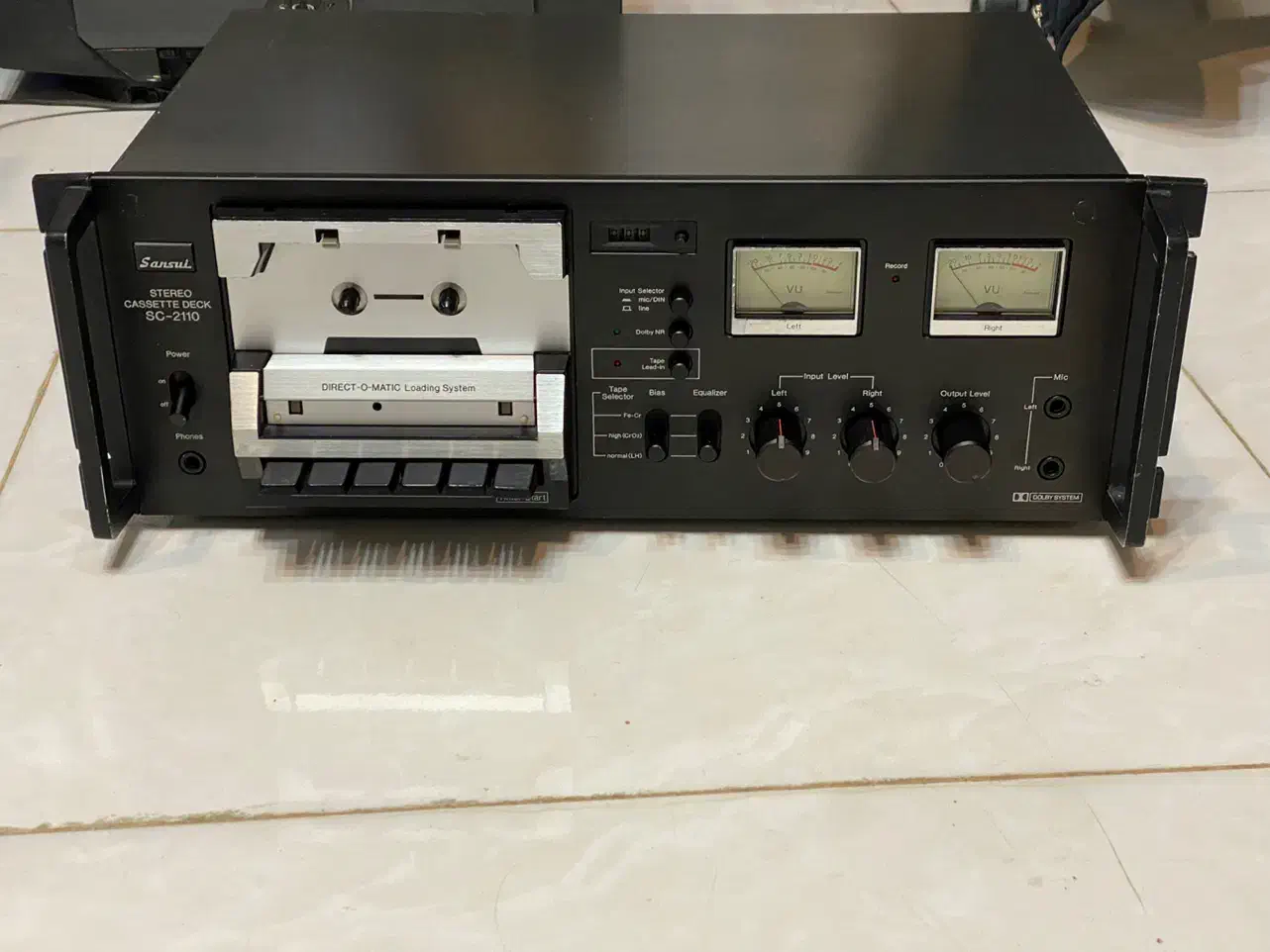 دک کاست سنسویی sc2110 sansui|سیستم صوتی خانگی|تهران, چیتگر شمالی|دیوار