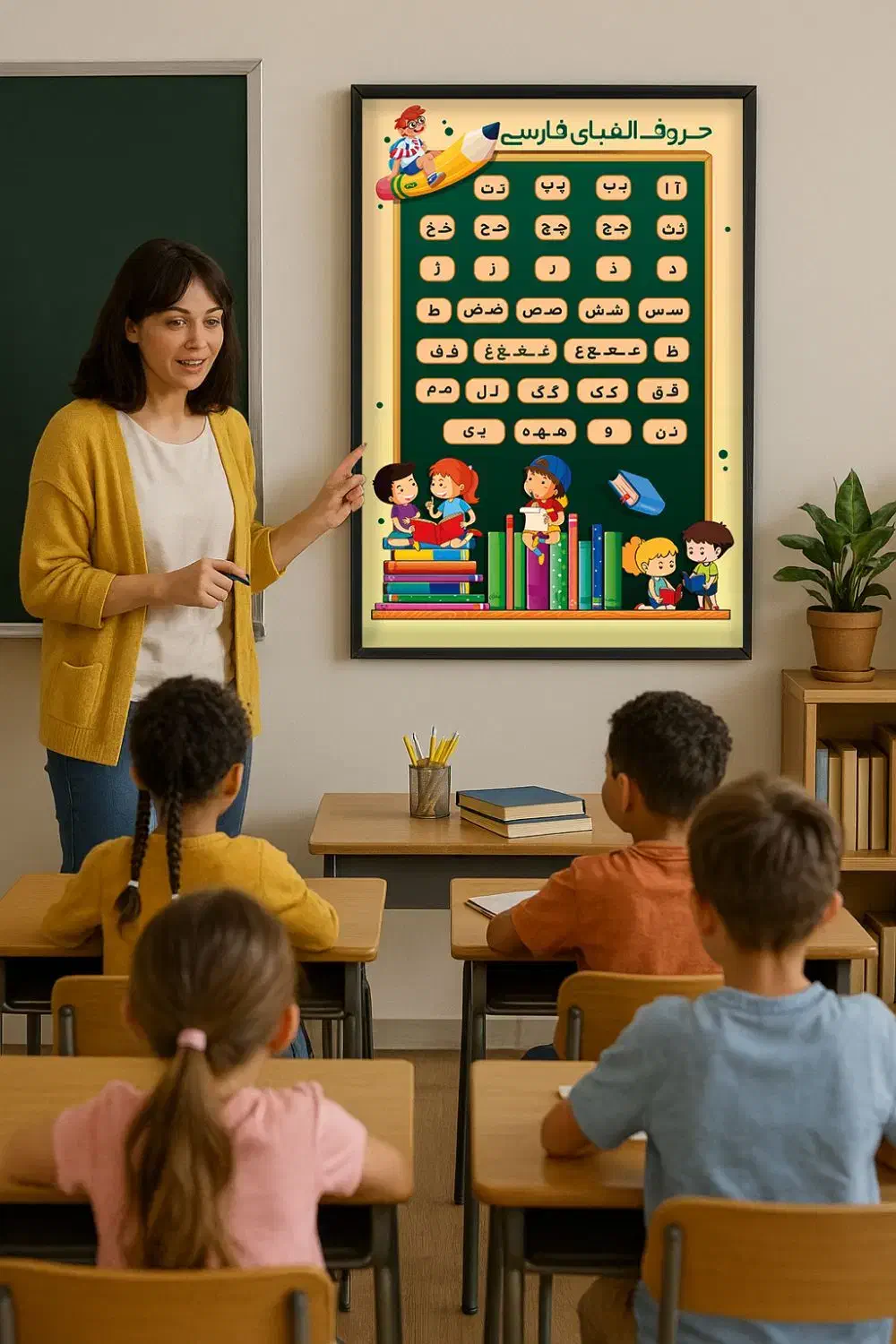 فرشینه کودک،فرشینه آموزشی،تابلوفرش سفارشی|فرش|میانه, |دیوار