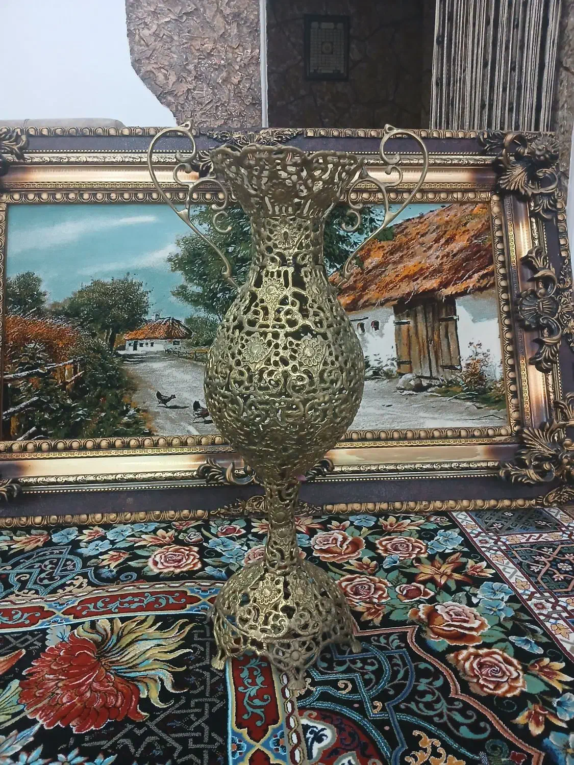 گلدان برنز|صنایع دستی و سایر لوازم تزئینی|اشتهارد, |دیوار