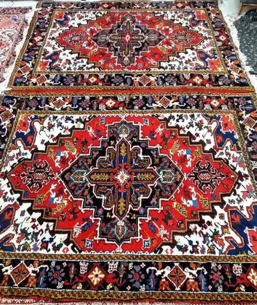 فرش دستباف هریس جفت ۶ متری( آذربایجانشرقی)|فرش|بوشهر, |دیوار