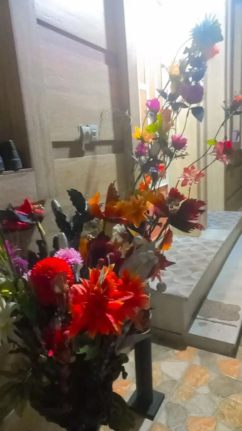 دوتا گلدان|گل مصنوعی|اندیمشک, |دیوار