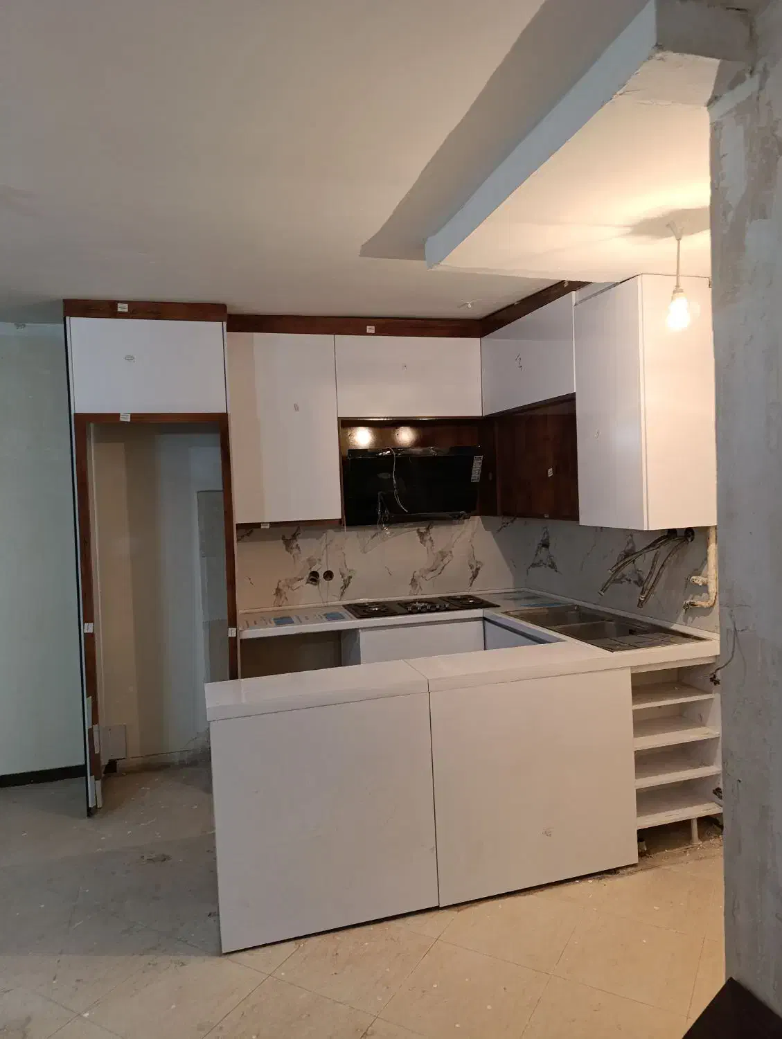 ساخت واجرای کابینت وکمد دیواری فداکار|جاکفشی، کمد، دراور|گلبهار, شهر جدید گلبهار|دیوار