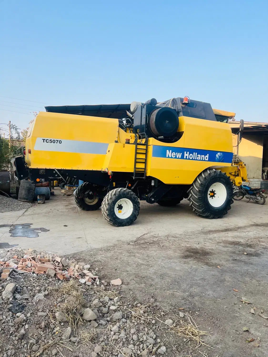 کمباین نیوهلند  2008 وارداتی ۵۰۷۰ tc|خودرو سنگین|علی‌آباد کتول, |دیوار