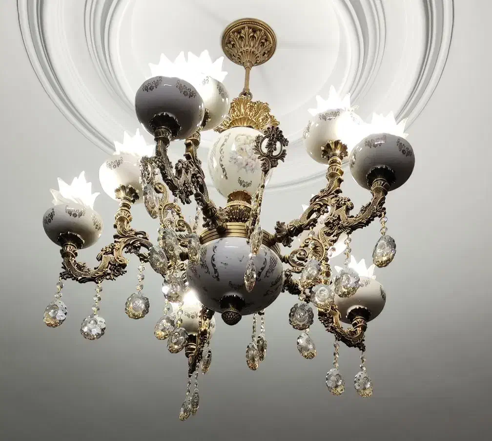 لوستر شیک و زیبا|لوستر و چراغ آویز|ساوه, |دیوار