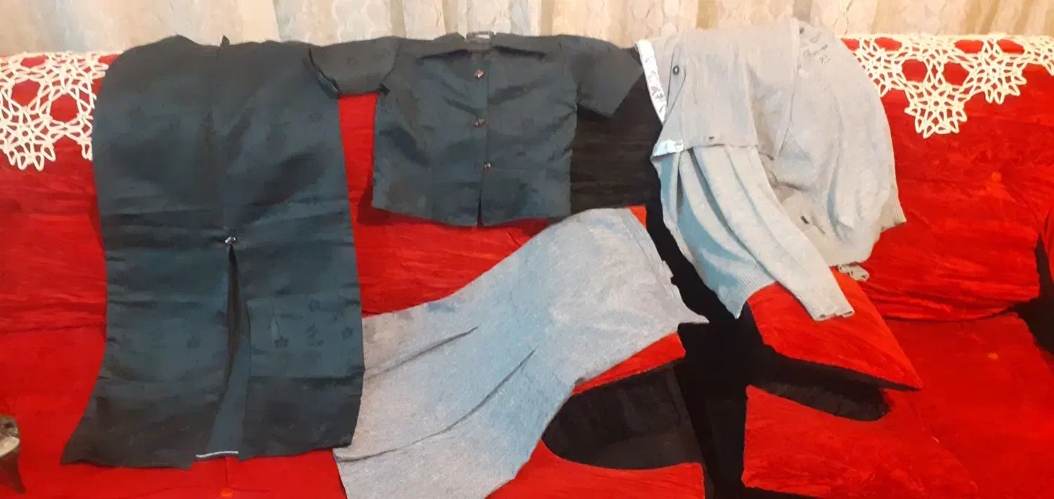 ۳عدد‌لباس مجلسی+۱ژاکتو۲تا کفش ویک شلوار بچه گانه|لباس|تربت جام, جامرود|دیوار