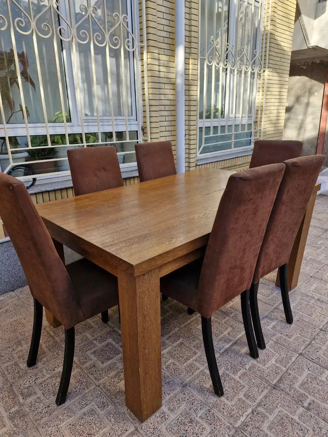 میزغذاخوری ۶ نفره با صندلی|میز و صندلی غذاخوری|سراب, |دیوار