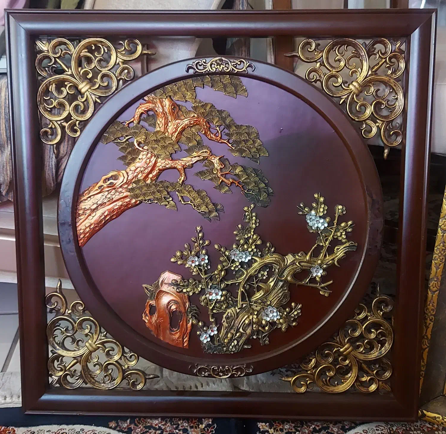 تابلو تزیینی|تابلو، نقاشی، عکس|شیراز, باغ تخت|دیوار