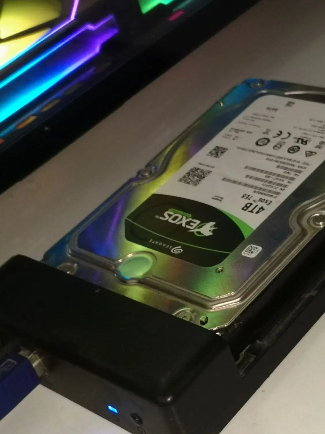 هارد دیسک seagate exos 4t ظرفیت 4 ترابایت حرفه ای|قطعات و لوازم جانبی رایانه|تهران, آهنگ|دیوار