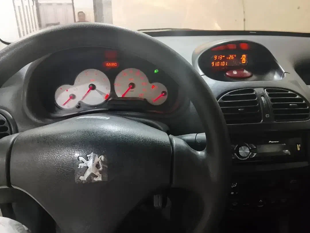 ۲۰۶ تیپ ۵ مدل۹۳|خودرو سواری و وانت|اهواز, کمپلو جنوبی|دیوار