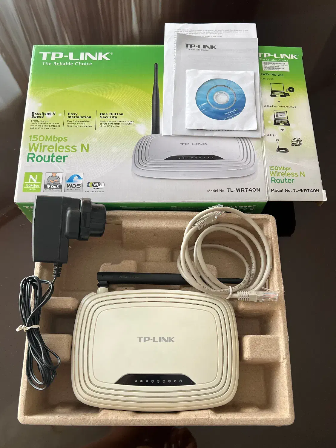 روتر بی‌سیم تی پی لینک / TP-Link مدل TL-WR740N|مودم و تجهیزات شبکه|تهران, شهرک امید|دیوار