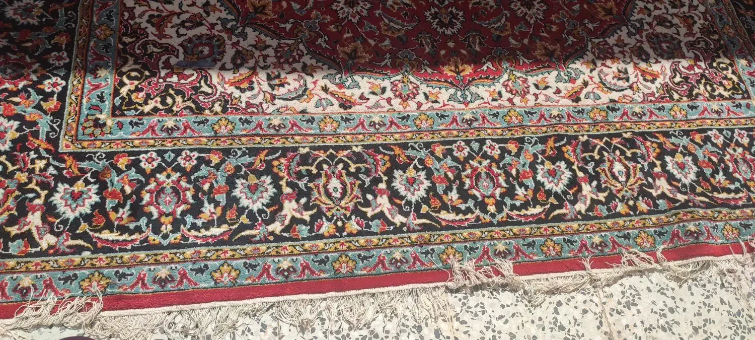 فروش قالی 12و6متری کارکرده|فرش|فسا, |دیوار