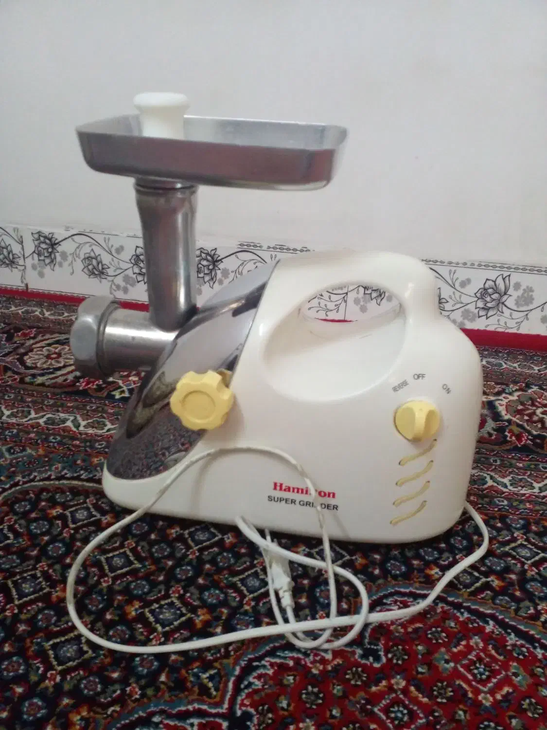 چرخ گوشت هامیتون بهترین مارک اصل کره|سایر لوازم برقی|بروجرد, |دیوار