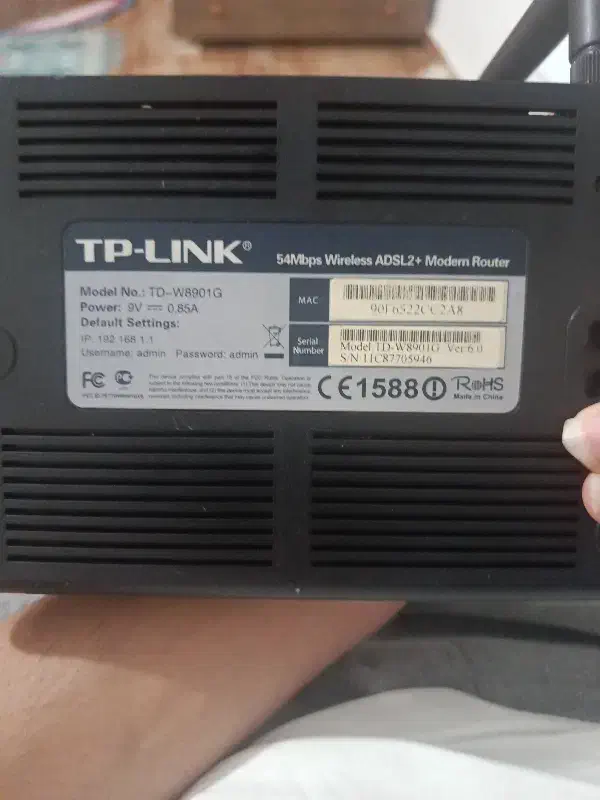 مودم روتر ADSL2+ tp-link|مودم و تجهیزات شبکه|بندر انزلی, کوی واحدی|دیوار