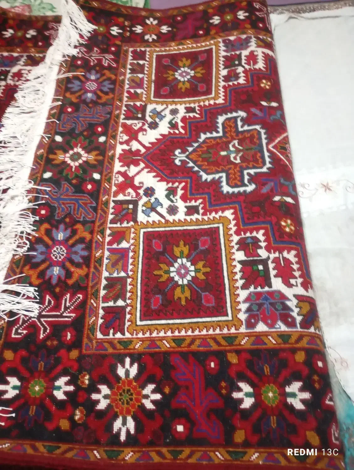 یک جفت فرش چشمزان|فرش|تبریز, |دیوار