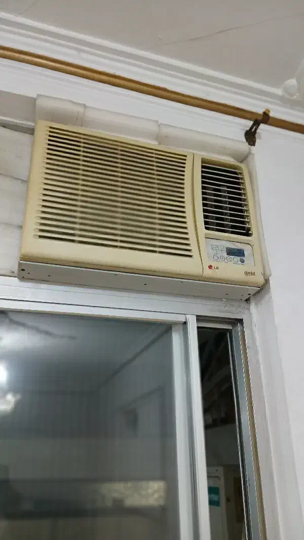 کولر پنجره ای|کولر گازی و فن‌کوئل|رشت, دیانتی|دیوار